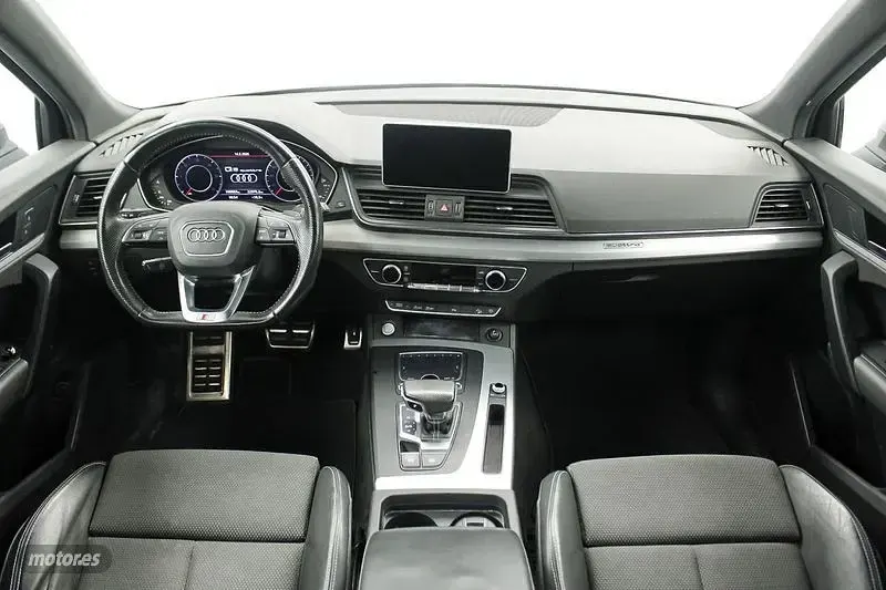 Usado Audi Q5 S-Line 163 CV (119 kW) 2017 Azul SUV