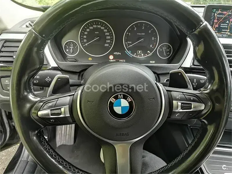 Usado BMW 320 184 CV (135 kW) 2014 Negro Familiar