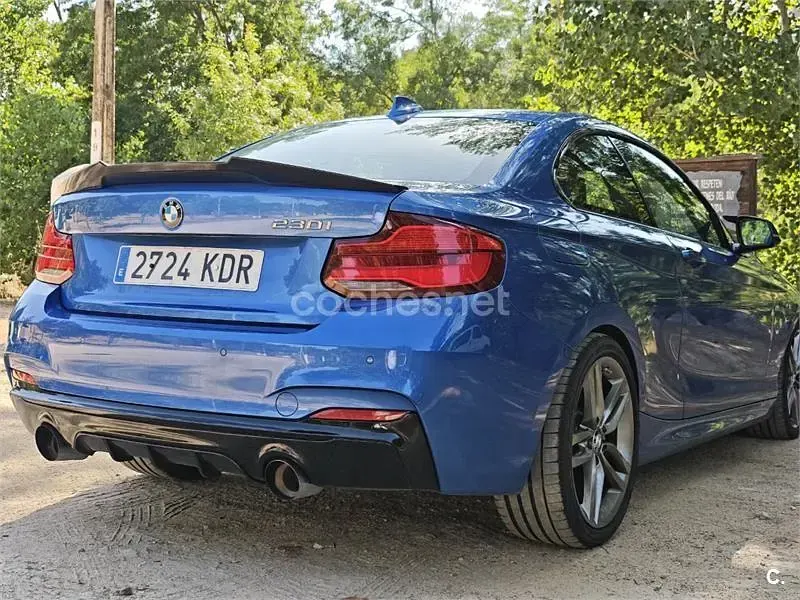 Usado BMW 230 252 CV (185 kW) 2017 Azul Coupe