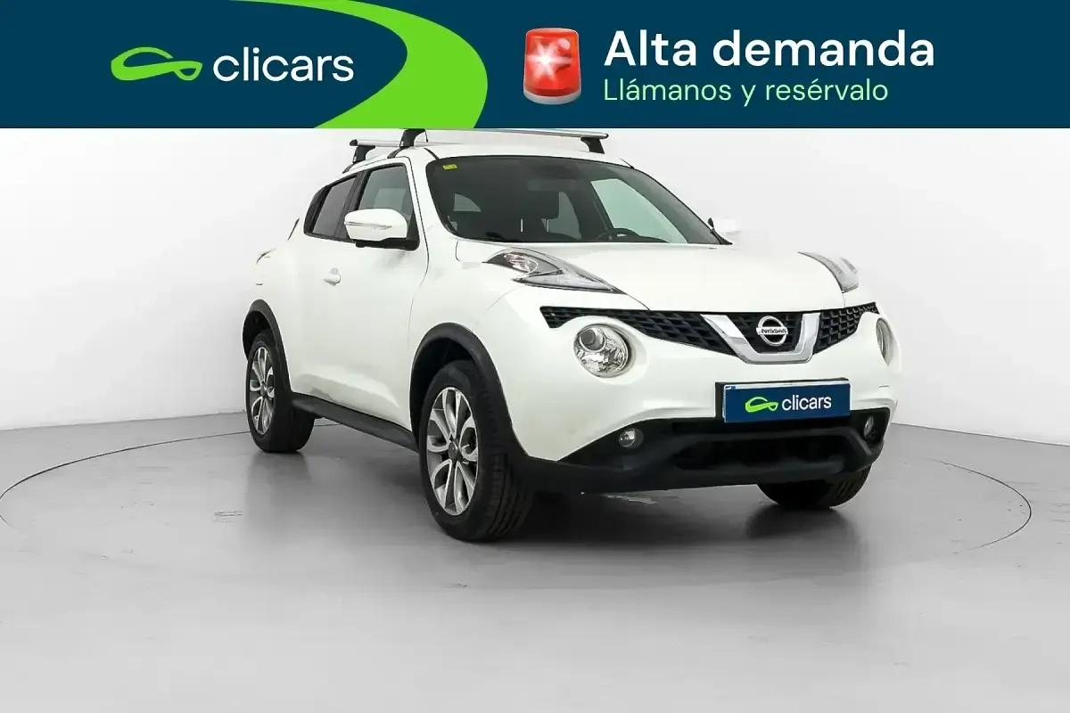 Usado Nissan Juke Tekna 117 CV (86 kW) 2015 Blanco SUV