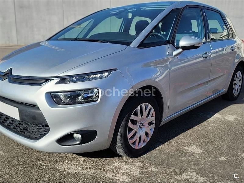 Gris / plata Usado 2015 Citroën C4 Picasso Live Monovolumen | 6200 € (Super precio) - Imagen 1/4