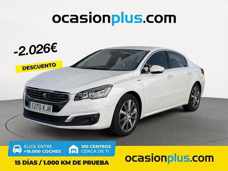 Blanco Usado 2018 Peugeot 508 GT-line Berlina | 13.050 € (Precio justo) - Imagen 1/4