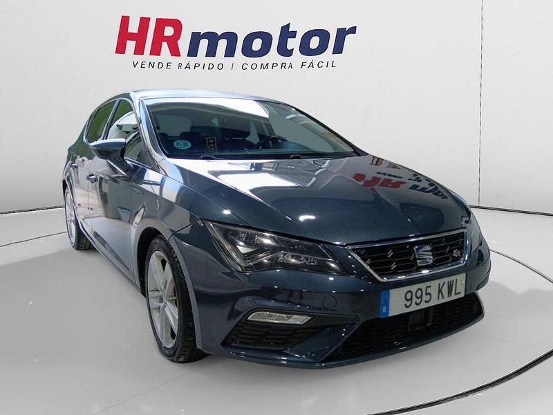 Usado Seat Leon FR 132 CV (97 kW) 2019 Azul Utilitario