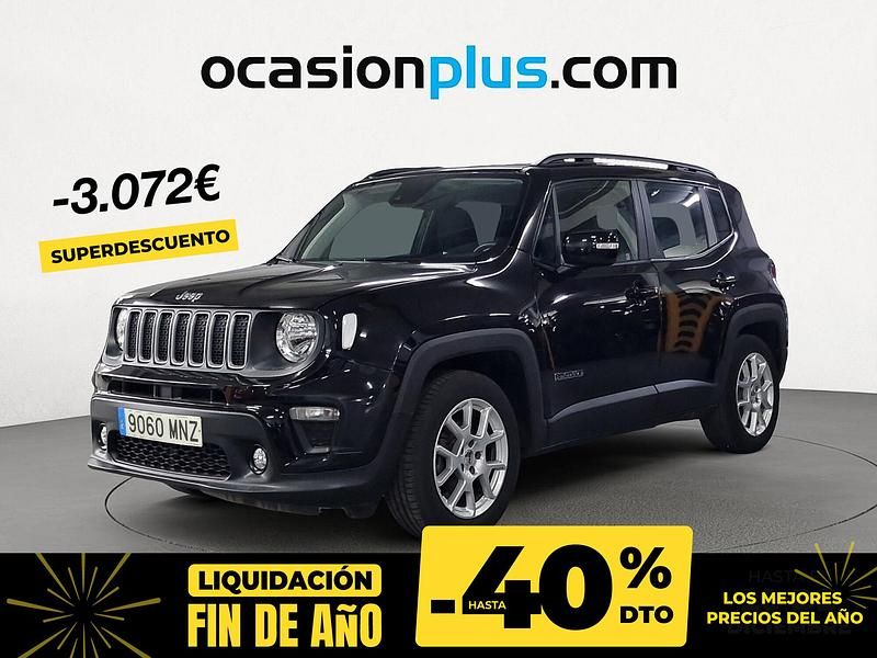 Negro Usado 2024 Jeep Renegade Limited SUV | 20.900 € (Un poco caro) - Imagen 1/4