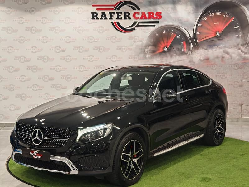 Negro Usado 2016 Mercedes GLC220 Coupe | 32.999 € (Un poco caro) - Imagen 1/4