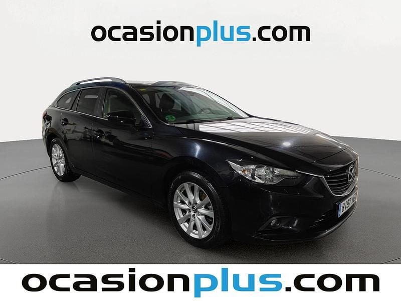 Usado Mazda 6 Style+ 150 CV (110 kW) 2014 Negro Familiar
