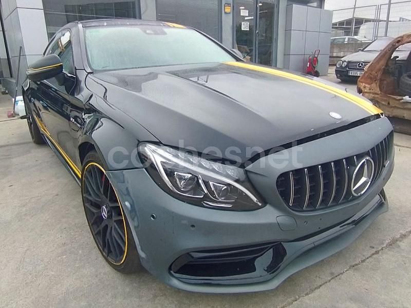 Usado Mercedes C63S AMG 510 CV (375 kW) 2016 Negro Coupe