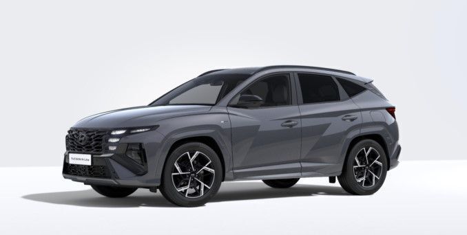 Gris Nuevo 2024 Hyundai Tucson N Line SUV | 40.700 € (Un poco caro) - Imagen 1/4