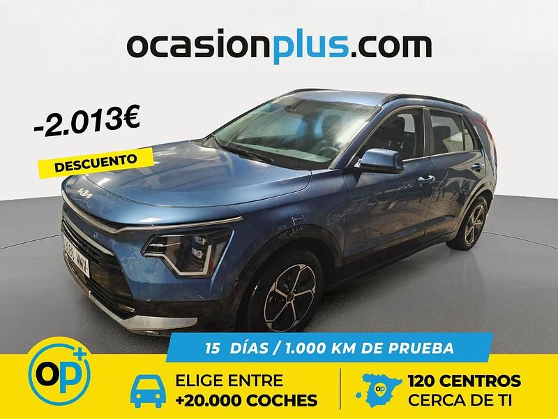 Azul Usado 2024 Kia Niro SUV | 22.150 € (Precio justo) - Imagen 1/4
