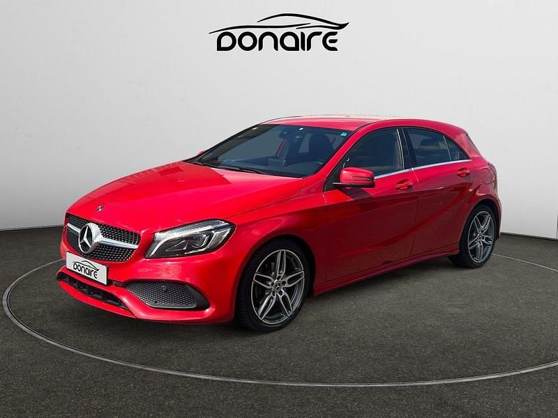 Rojo Usado 2018 Mercedes A200 Berlina | 18.450 € (Precio justo) - Imagen 1/4