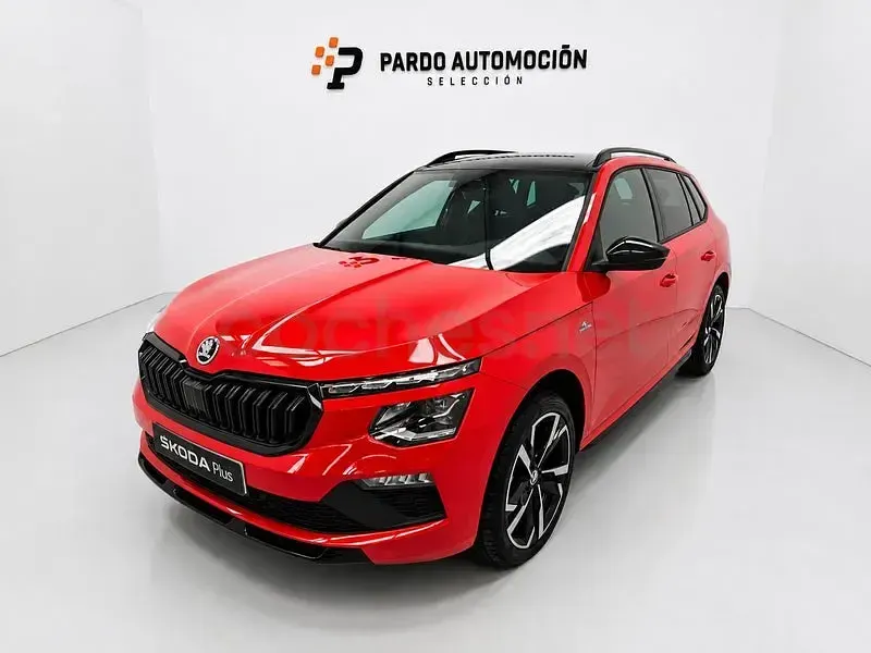 Usado Skoda Kamiq Monte Carlo 150 CV (110 kW) 2024 Rojo SUV
