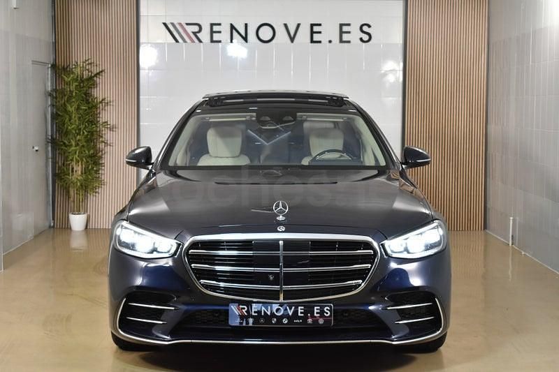 Usado Mercedes S580 510 HP (375 kW) 2022 Azul Sedan