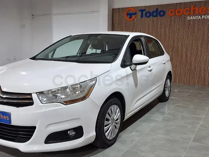 Usado Citroën C4 88 CV (64 kW) 2011 Blanco Berlina
