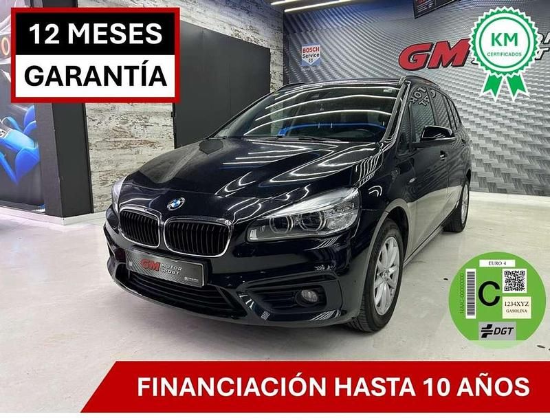 Usado BMW 218 Gran Tourer Sport Line 136 CV (100 kW) 2015 Negro Monovolumen
