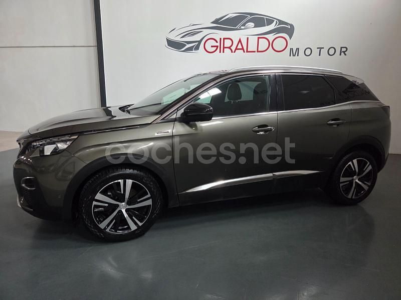 Usado Peugeot 3008 GT-line 130 CV (95 kW) 2020 Negro SUV