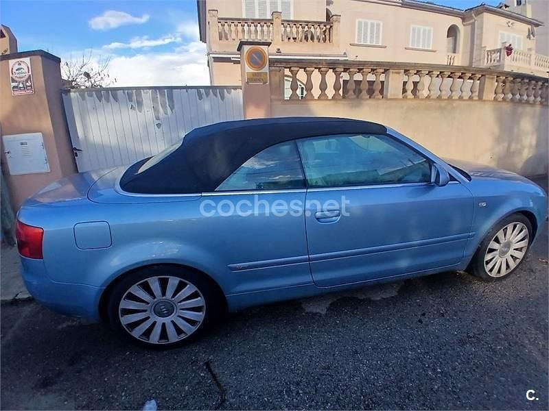 Gris / plata Usado 2002 Audi A4 Cabriolet Descapotable | 6000 € (Precio justo) - Imagen 1/4