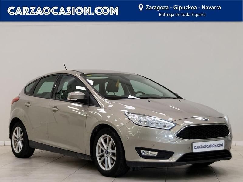 Gris Usado 2018 Ford Focus Trend+ Berlina | 13.500 € (Un poco caro) - Imagen 1/4