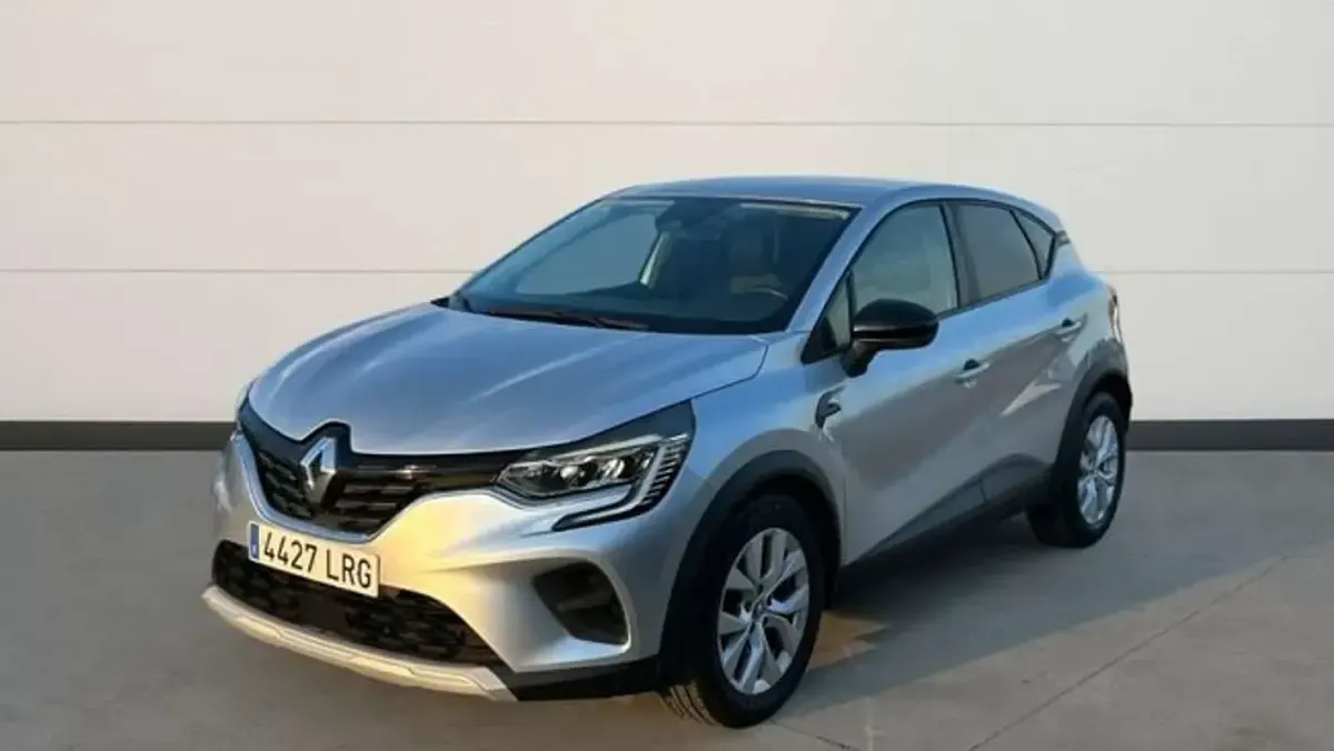 Usado Renault Captur Intens 90 CV (66 kW) 2021 Gris SUV