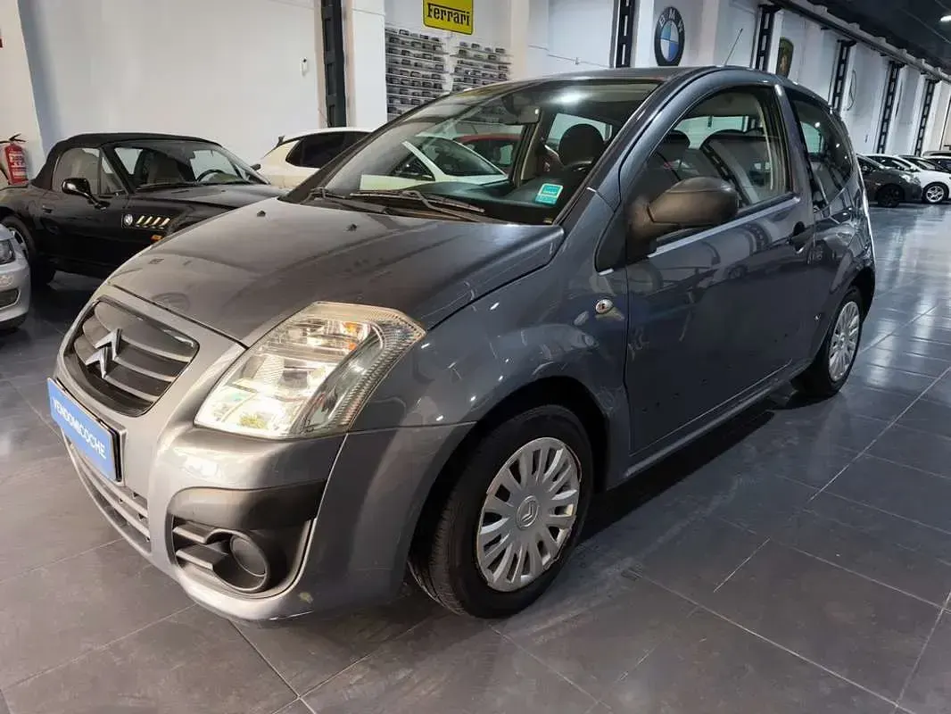 Usado Citroën C2 75 CV (55 kW) 2010 Gris Utilitario