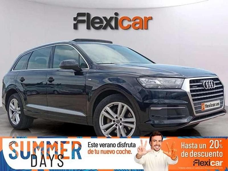 Negro Usado 2015 Audi Q7 Sport SUV | 26.790 € (Super precio) - Imagen 1/4