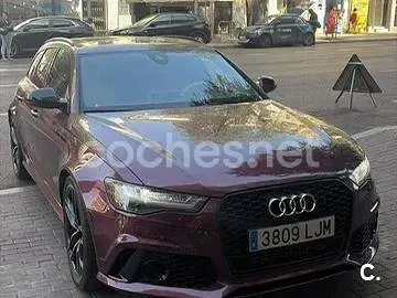 Usado Audi RS6 Sport 605 CV (444 kW) 2017 Granate Familiar