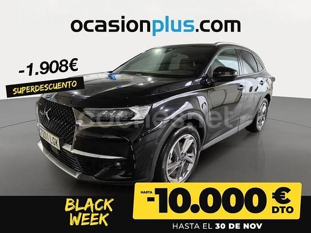 Negro Usado 2020 DS Automobiles DS7 Crossback So Chic SUV | 20.990 € (Caro) - Imagen 1/4