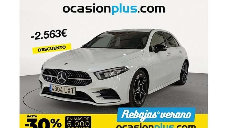 Blanco Usado 2022 Mercedes A180 Utilitario | 25.637 € (Precio justo) - Imagen 1/4