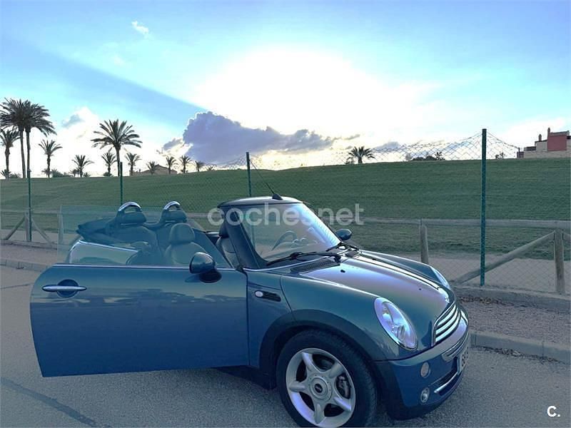 Usado Mini Cooper Cabriolet 116 CV (85 kW) 2006 Azul Descapotable