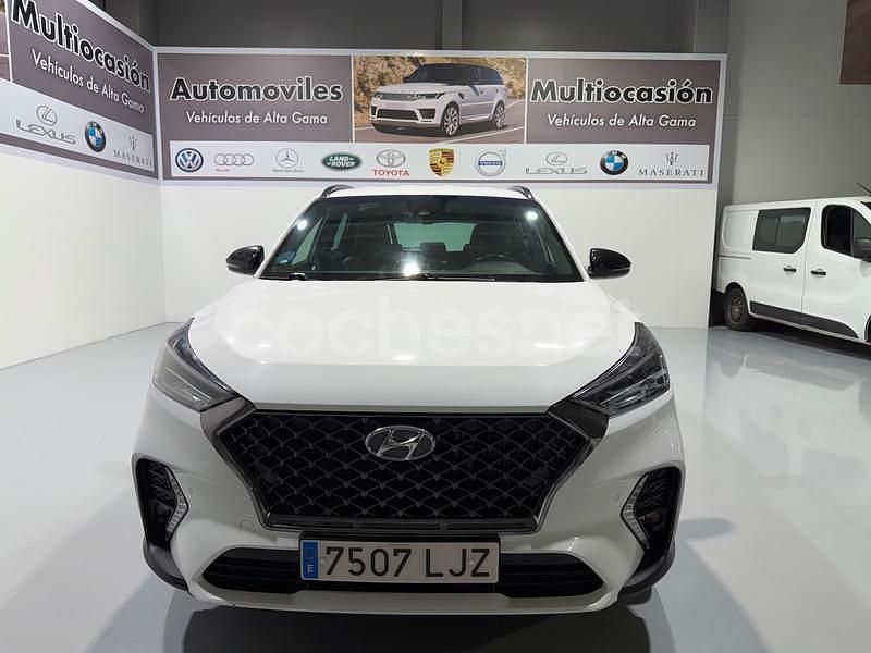 Usado Hyundai Tucson N Line 136 CV (100 kW) 2020 Blanco SUV