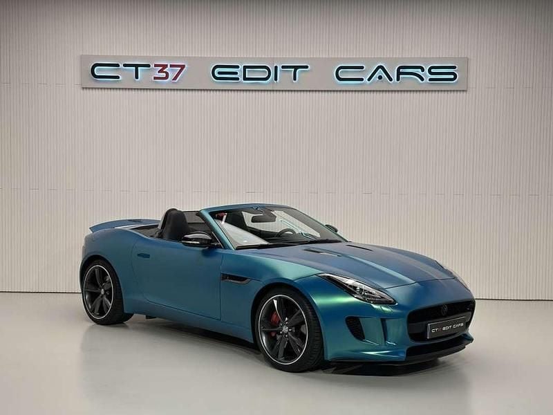 Usado Jaguar F-Type 340 CV (250 kW) 2013 Verde Descapotable