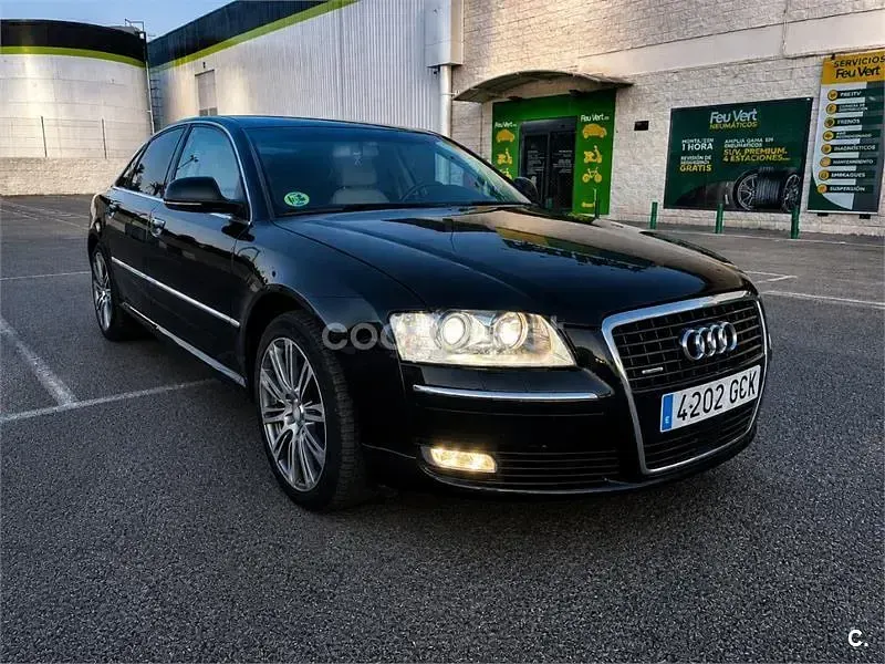 Usado Audi A8 Premium 233 CV (171 kW) 2008 Negro Berlina
