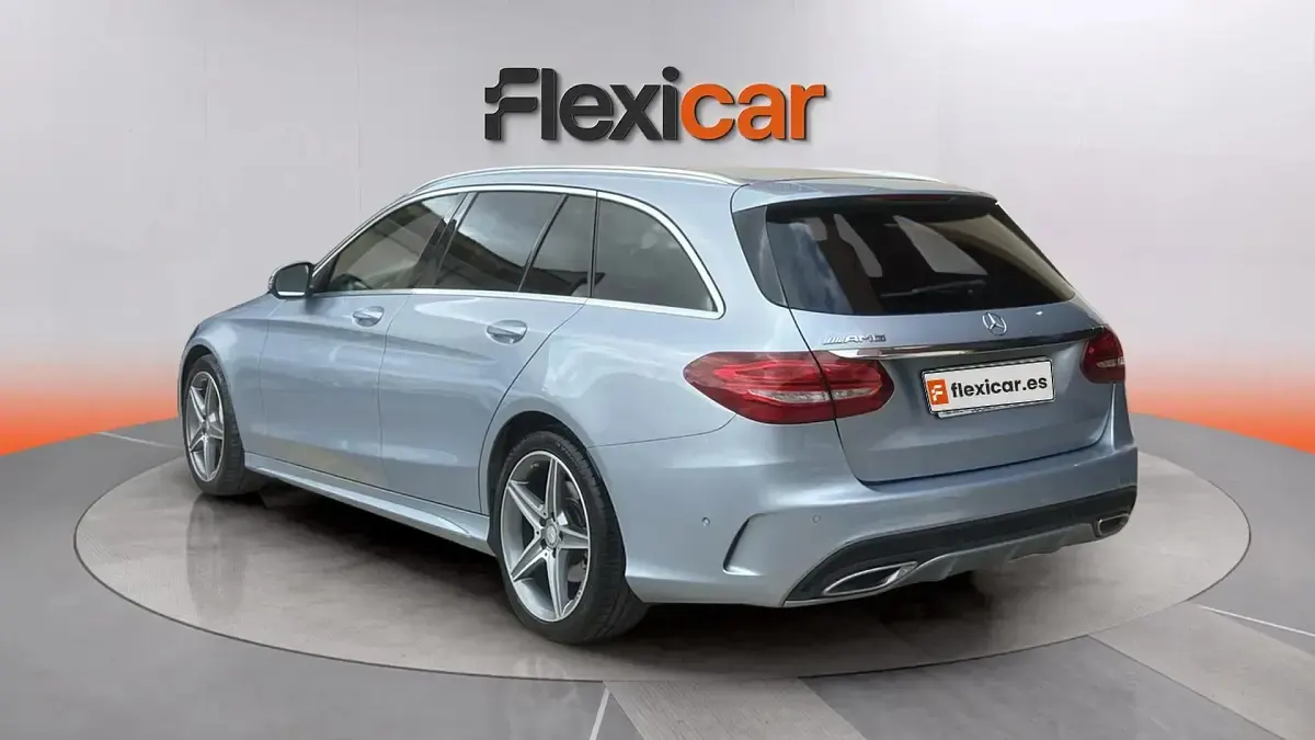 Usado Mercedes C220 AMG 170 CV (125 kW) 2016 Gris Familiar