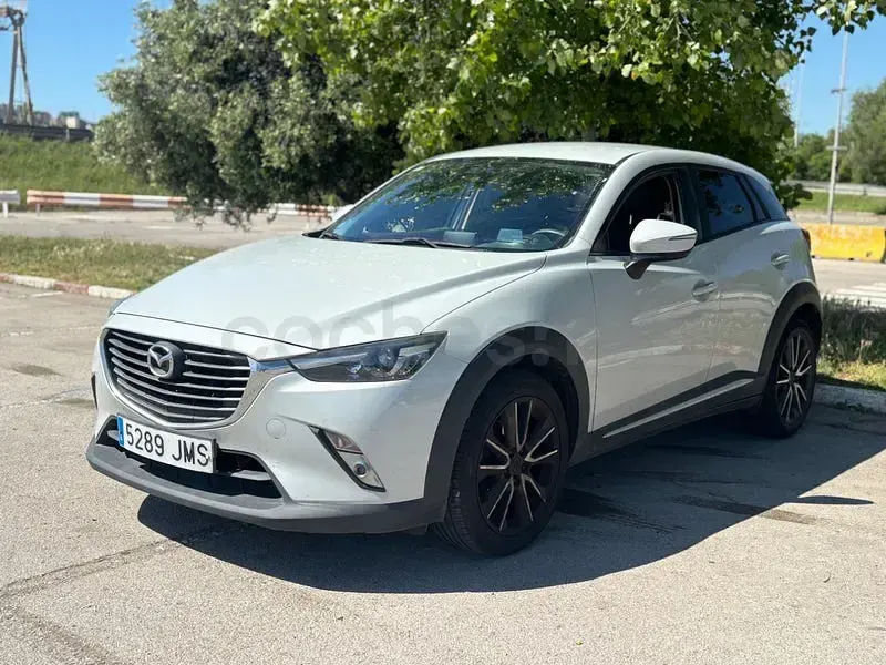 Usado Mazda CX-3 Style 120 CV (88 kW) 2016 Gris / plata SUV