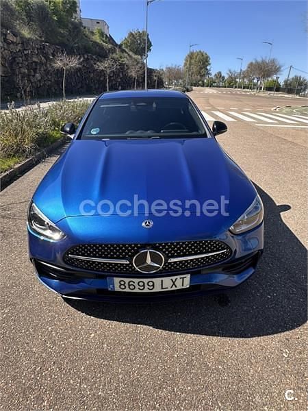 Usado Mercedes C200 184 CV (135 kW) 2022 Azul Berlina