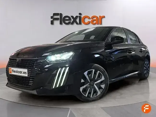 Usado Peugeot 208 Style 110 CV (80 kW) 2025 Negro Utilitario