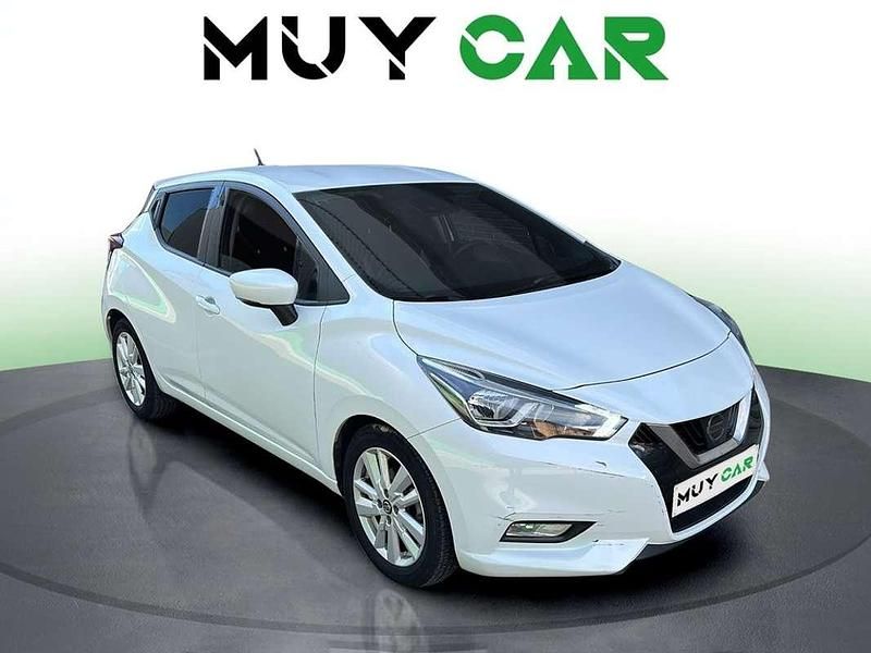 Usado Nissan Micra N-Connecta 101 CV (74 kW) 2019 Blanco Utilitario