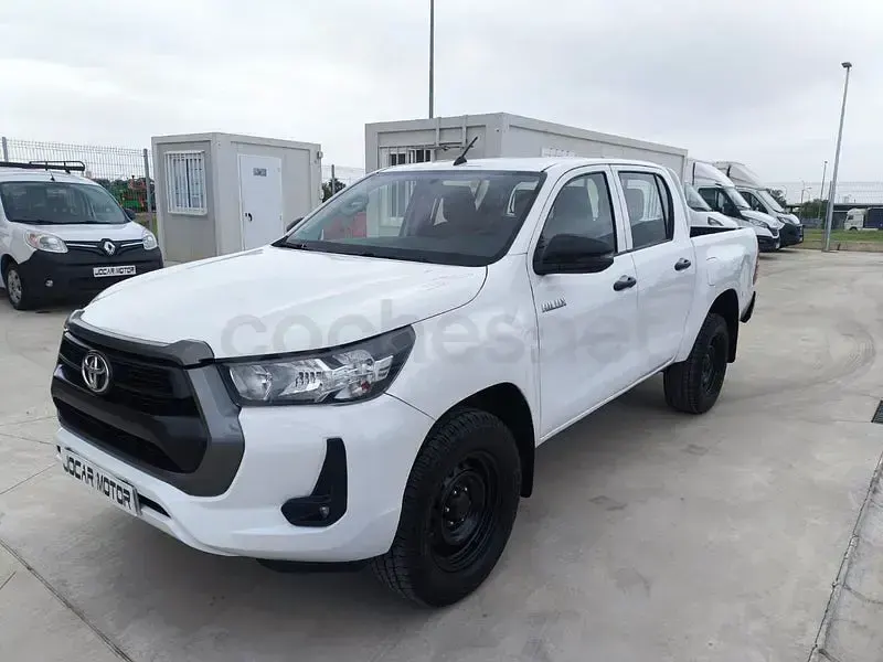 Usado Toyota HiLux 150 CV (110 kW) 2021 Blanco Pickup/Camioneta