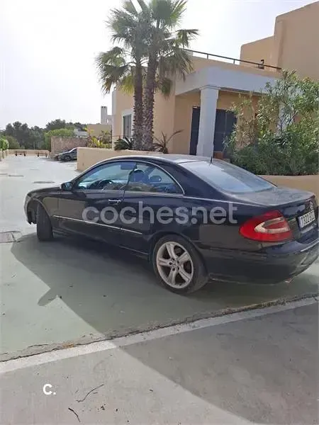 Occasion Mercedes CLK500 Elegance 306 PK (225 kW) 2002 Zwart Coupé
