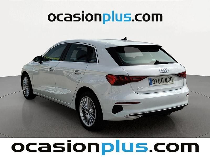 Usado Audi A3 Sportback Advanced Plus 110 CV (80 kW) 2023 Blanco Utilitario