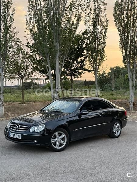 Usado Mercedes CLK240 Avantgarde 170 CV (125 kW) 2003 Negro Coupe
