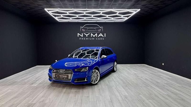 Azul Usado 2017 Audi S4 Familiar | 34.995 € (Precio justo) - Imagen 1/4