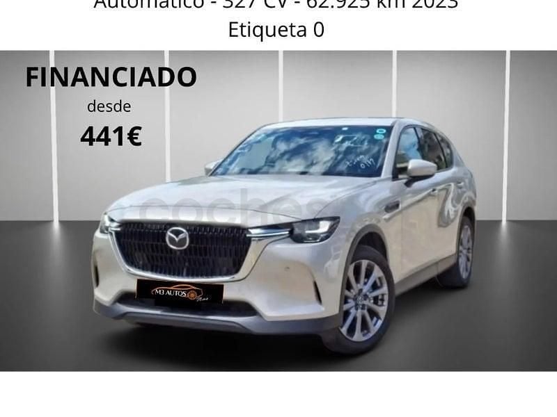 Usado Mazda CX-60 Exclusive-Line 327 CV (240 kW) 2023 Gris / plata SUV