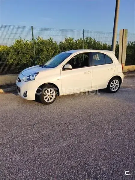 Usado Nissan Micra N-TEC 80 CV (58 kW) 2016 Blanco Utilitario