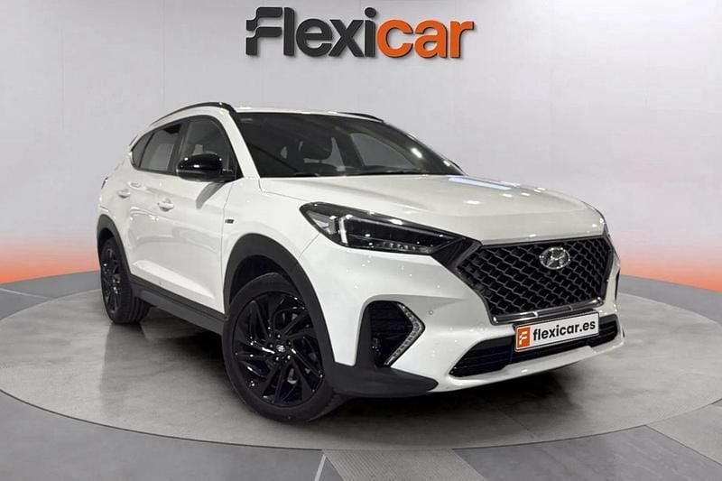 Blanco Usado 2019 Hyundai Tucson N Line SUV | 20.990 € (Caro) - Imagen 1/4