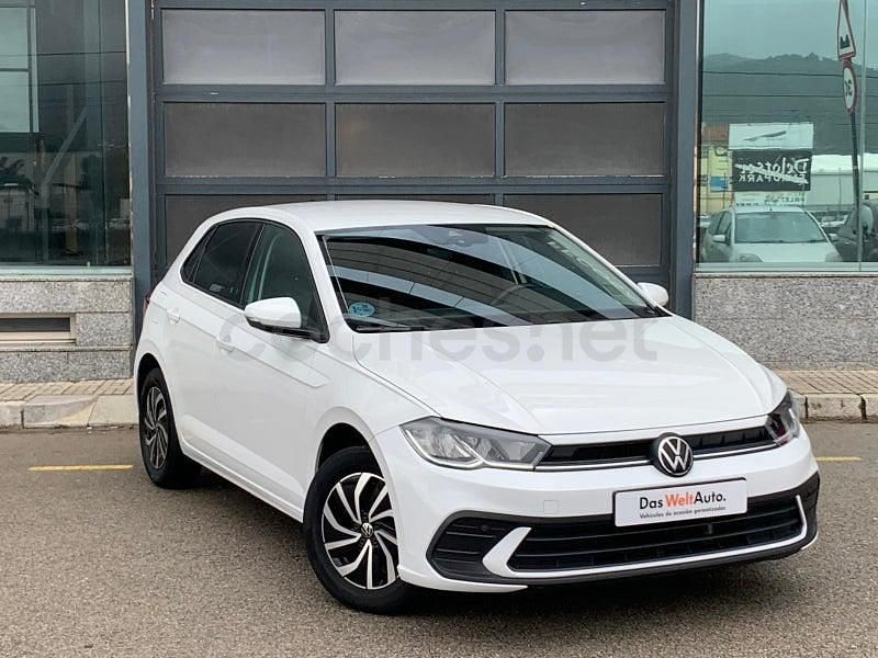 Usado VW Polo Life 95 CV (69 kW) 2022 Blanco Utilitario