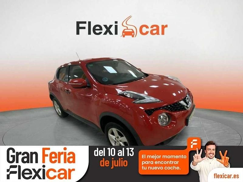 Rojo Usado 2017 Nissan Juke Visia SUV | 8490 € (Precio justo) - Imagen 1/4