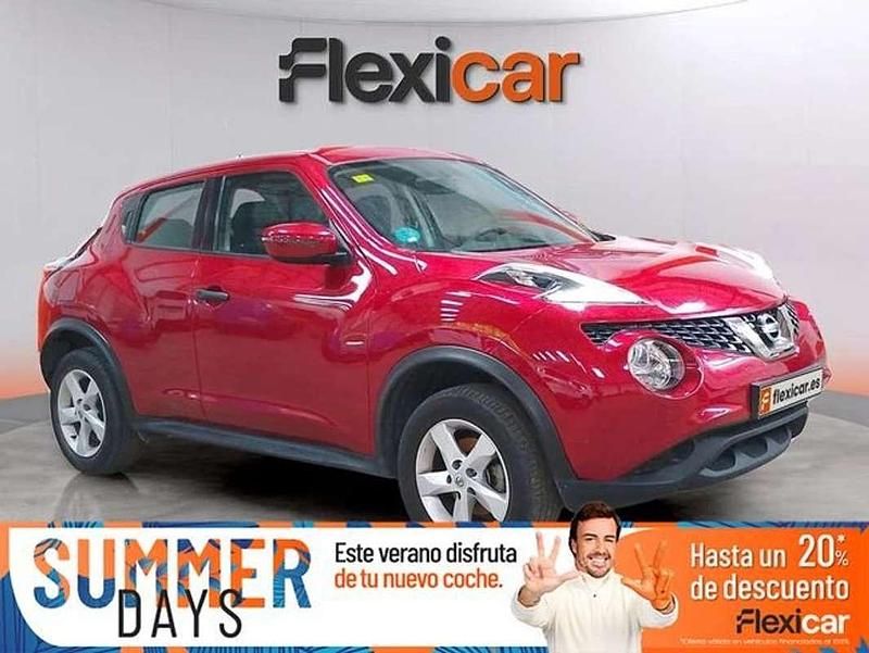 Rojo Usado 2018 Nissan Juke Acenta SUV | 10.690 € (Precio justo) - Imagen 1/4