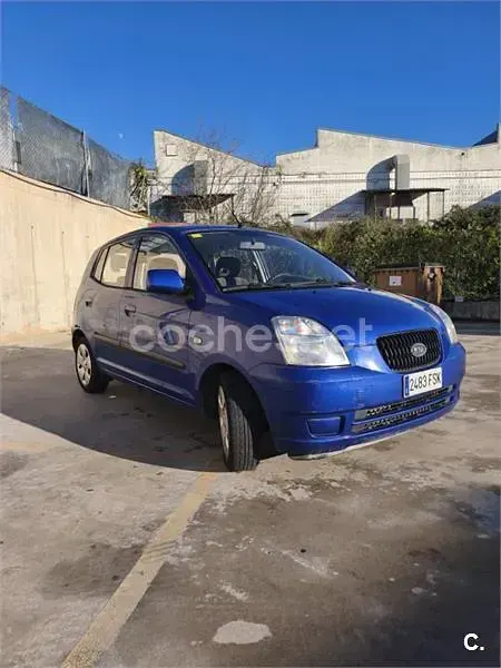 Usado Kia Picanto LX 65 CV (47 kW) 2007 Azul Utilitario
