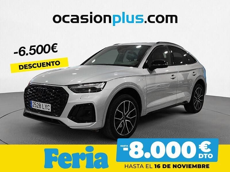 Gris Usado 2022 Audi Q5 S-Line SUV | 38.500 € (Precio justo) - Imagen 1/4