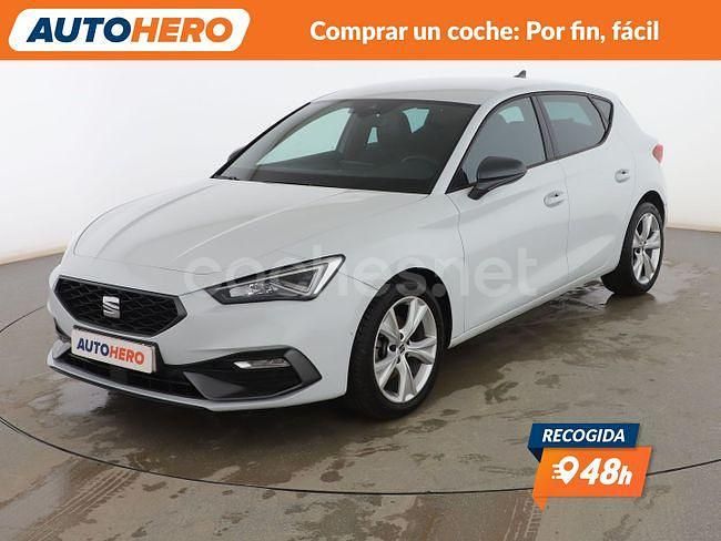 Blanco Usado 2024 Seat Leon FR Berlina | 23.799 € (Precio justo) - Imagen 1/3